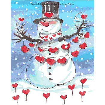 

CHIFEIYANG DIY Oil Painting with frame Art Kit Painting by Numbers Parent-Child program for Quarantine life's Time-killer