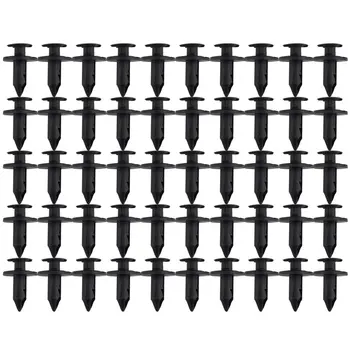 

50pcs 8mm ATV Motorcycle Accessories Nylon Fairing Trim Panel Fasteners Clip Rivets For Honda for Yamaha for Suzuki for Kawasaki