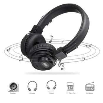 

NIA X5SP Headset Wireless Stereo Bluetooth Headphones fone de ouvido bluetooth with Mic Support TF Card FM Radio Earphone