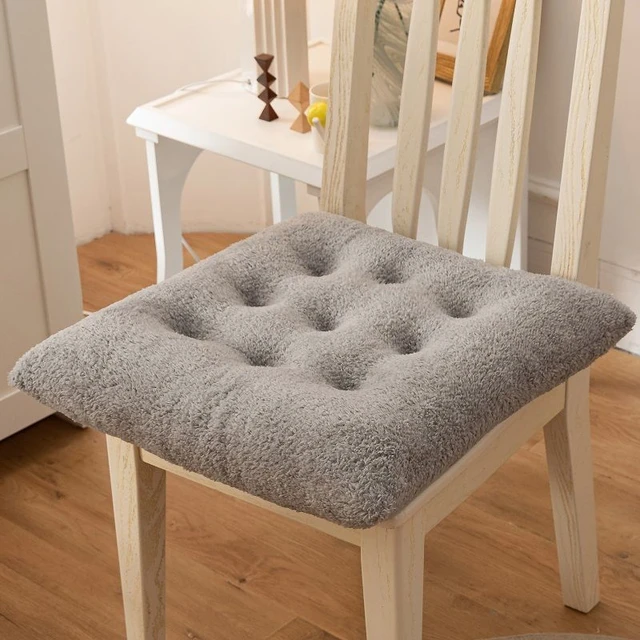 Rehausseur de chaise de salle à manger, 1 pièce, Portable, amovible,  réglable, pour étudiants, lavable, épais, coussin de siège