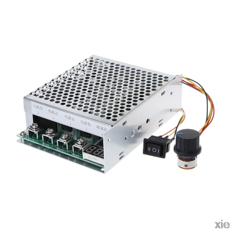 

DC 10-55V 100A Motor Speed Controller Reversible PWM Control Forward/Reverse