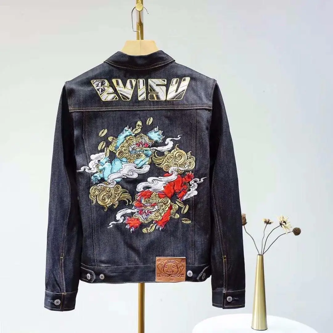 Evisu, высокое качество, модная, теплая, дышащая, мужская куртка, с принтом, Аутентичная, для мужчин, женщин, для пар, ковбойская одежда, аутентичное пальто, Тренч