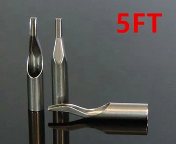 

5ft tattoo accessories Stainless Steel Open Tattoos Needles Mouth Tatoo Tool Equipment Tattoo Tools Machine Embroidered Needle
