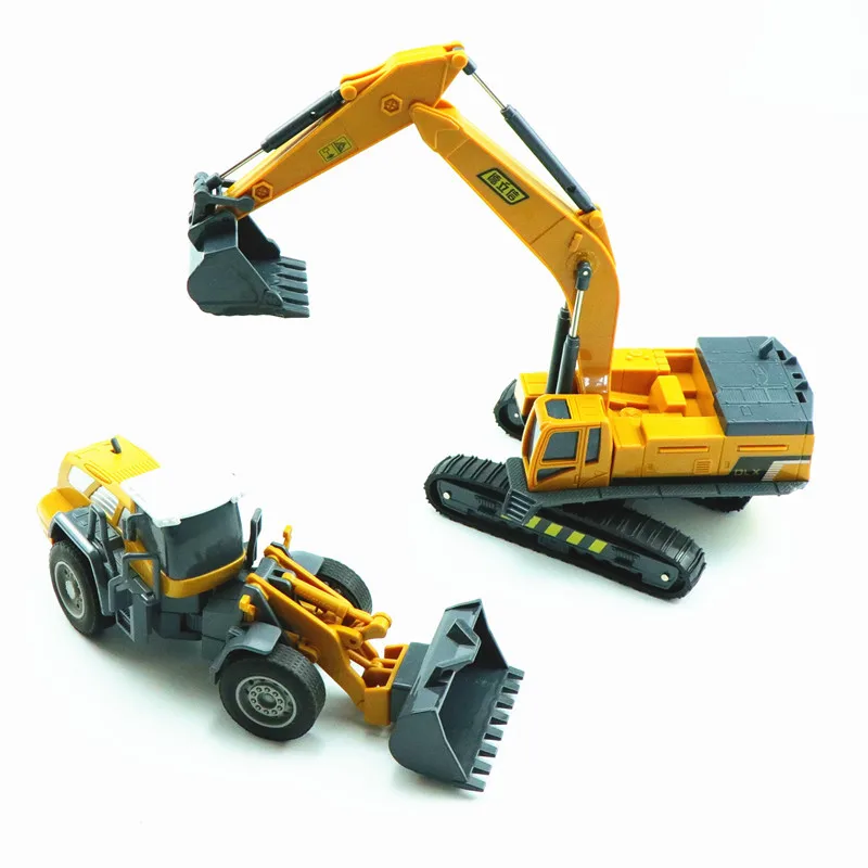 

Forklift Mainland China che bao Excavator Model Children Forklift Model Boy Excavator Includes China