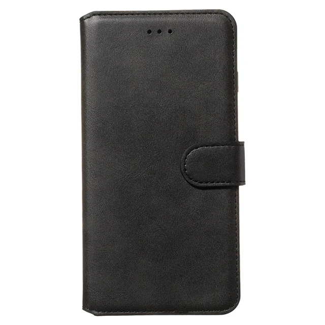 Кожаный флип-кошелек Note8 T Note7 чехол для телефона для Xiaomi A3 Lite Redmi 8 7 7A 6 K20 Note 5 6 7 8 Pro Аксессуары Чехол для карт - Цвет: Black