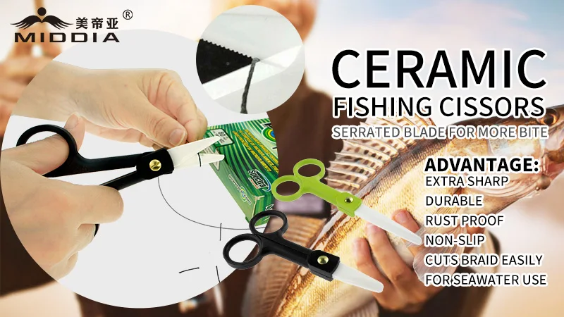 ceramic fishing scissors