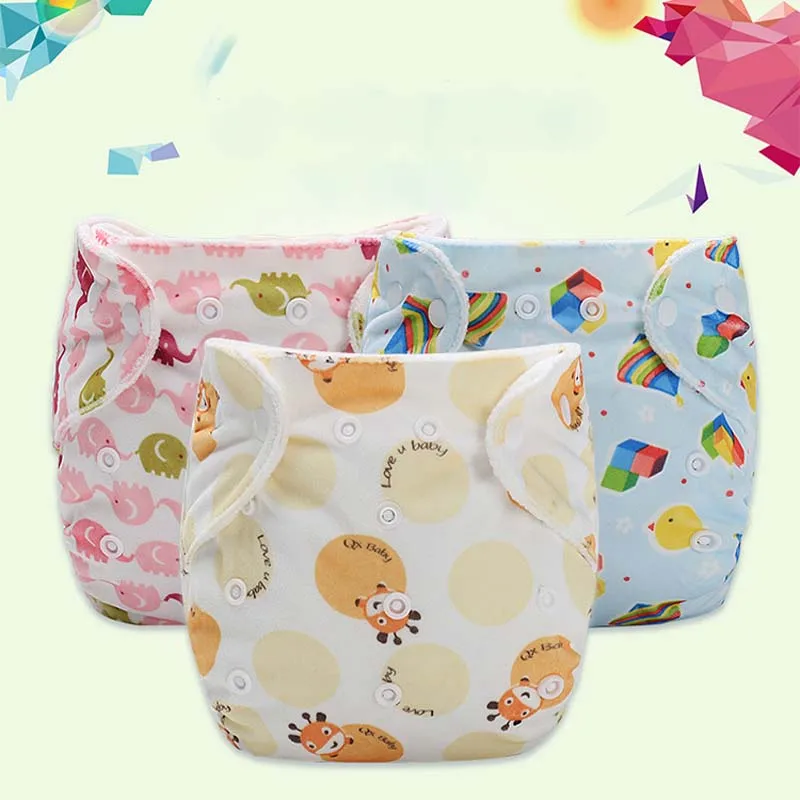 Pañal reutilizable para bebé, pantalones de tela, pañales de entrenamiento para niños, tamaño ajustable, lavable y transpirable, ecológico