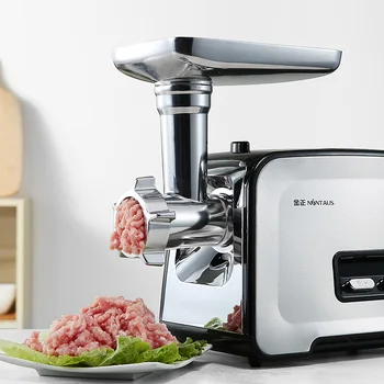 

Electric Meat Grinder Meat Machine Household Multifunction Stir Enema Mincemeat Stainless Steel 400w High Power