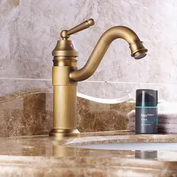 

All Antique Copper Toilet Faucet Restoring Ancient Ways Heightening The Stage Basin Bibcock Of Cold Hot Water Basin