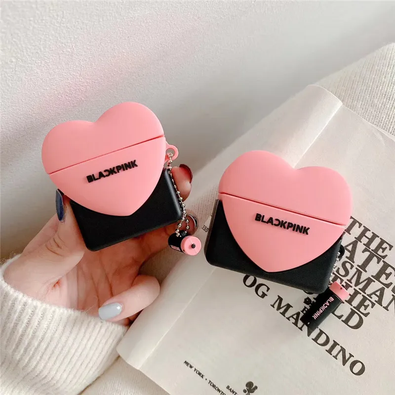 Чехол-накладка для AirPods pro 3 2 1 силиконовый с беспроводной зарядкой | Электроника