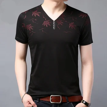 

Men's short sleeve t-shirt fashion casual clothes half sleeve 7065