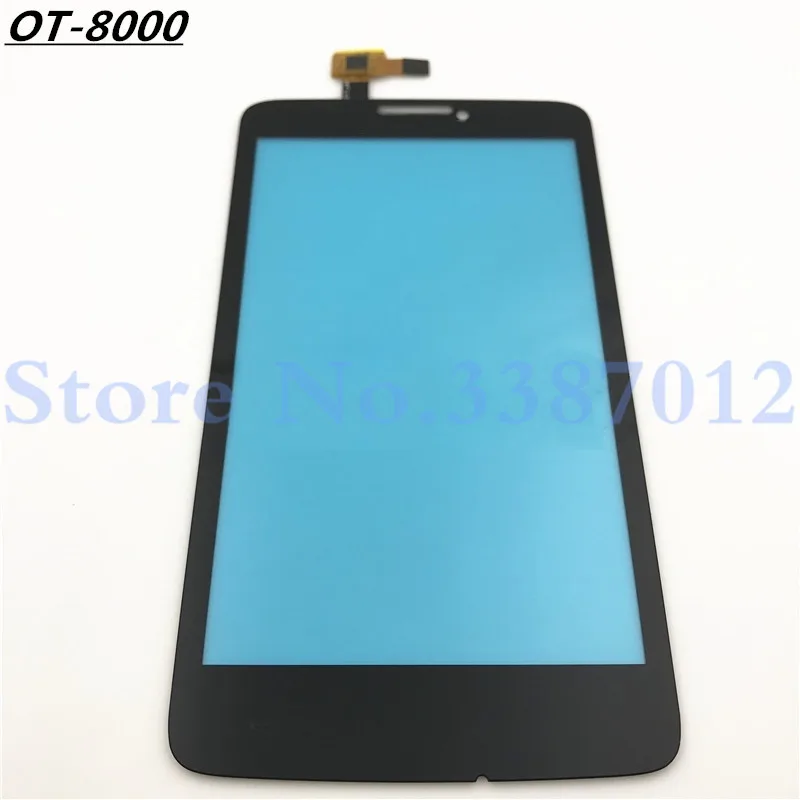 Высокое качество для Alcatel One Touch Scribe Easy OT 8000 8000D OT8000 сенсорный экран дигитайзер сенсор внешняя стеклянная панель объектива