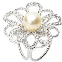 Корейский стиль жемчуг цветок бабочка Zhensanhuan шарф Пряжка pi jian kou горячая Распродажа промо