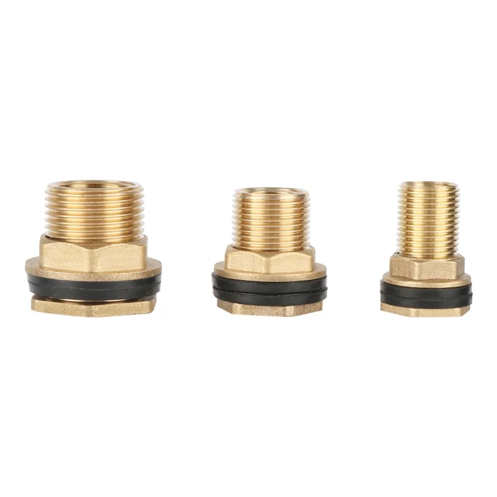 Gardening Tools 1/2 3/4 1 Male Thread To 3/8 1/2 3/4 Female Thread Brass Water Tank Water Tower Pipe Drain Adapters 1 pc