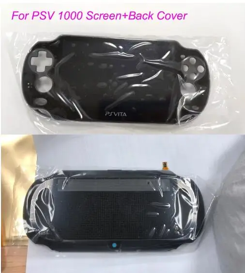 1 комплект Новый Oled ЖК-экран с рамкой + Черная задняя крышка 3g Wifi для PSV ita PS Vita 1000 PCH