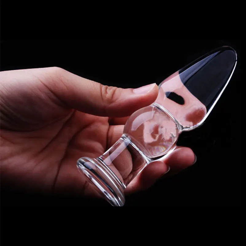 HH01607glass Double-beads Butt Plug (13)