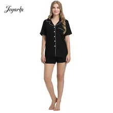 Joyaria Women Bamboo Short Sleeve PJS New Summer Pajama Sets Sleepwear Sleep shirt Sleep Bottoms for Women nightwear Women's Sleep Joyaria Women Bamboo Short Sleeve PJS New Summer Pajama Sets Sleepwear Sleep shirt Sleep Bottoms for Women nightwear Women's Sleep