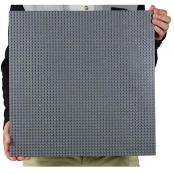 

50*50 Dots Small Brick DIY Building Blocks Big Base Plate 40*40CM Small Bricks Baseplate Wall Construction Toys For Kids