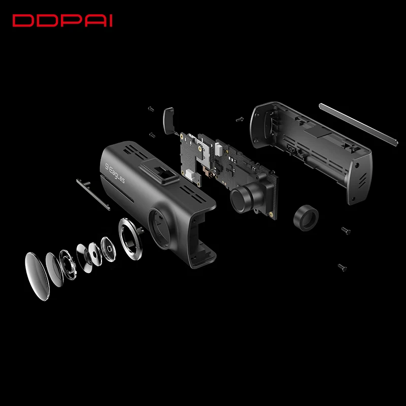 Видеорегистратор DDPAI Mola A2 1080P Full HD со скрытым приводом автомобиля Android Wi