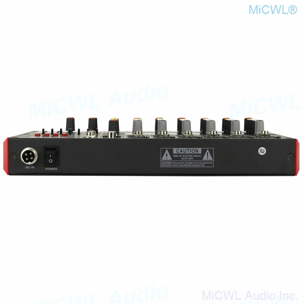 8 Channel MG8 Bluetooth Portable Audio Mixer Sound