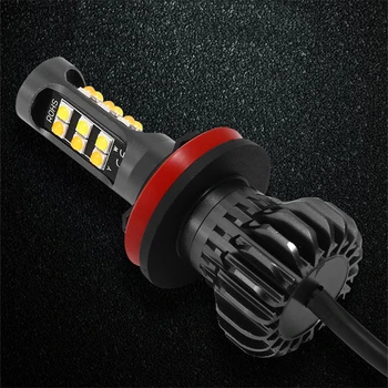 

2PCS H8 H9 H11 LED Fog Light Bulbs Auto Driving Lamps For Nissan sentra b17 2012 2013 2014 2015 2018 car accessories