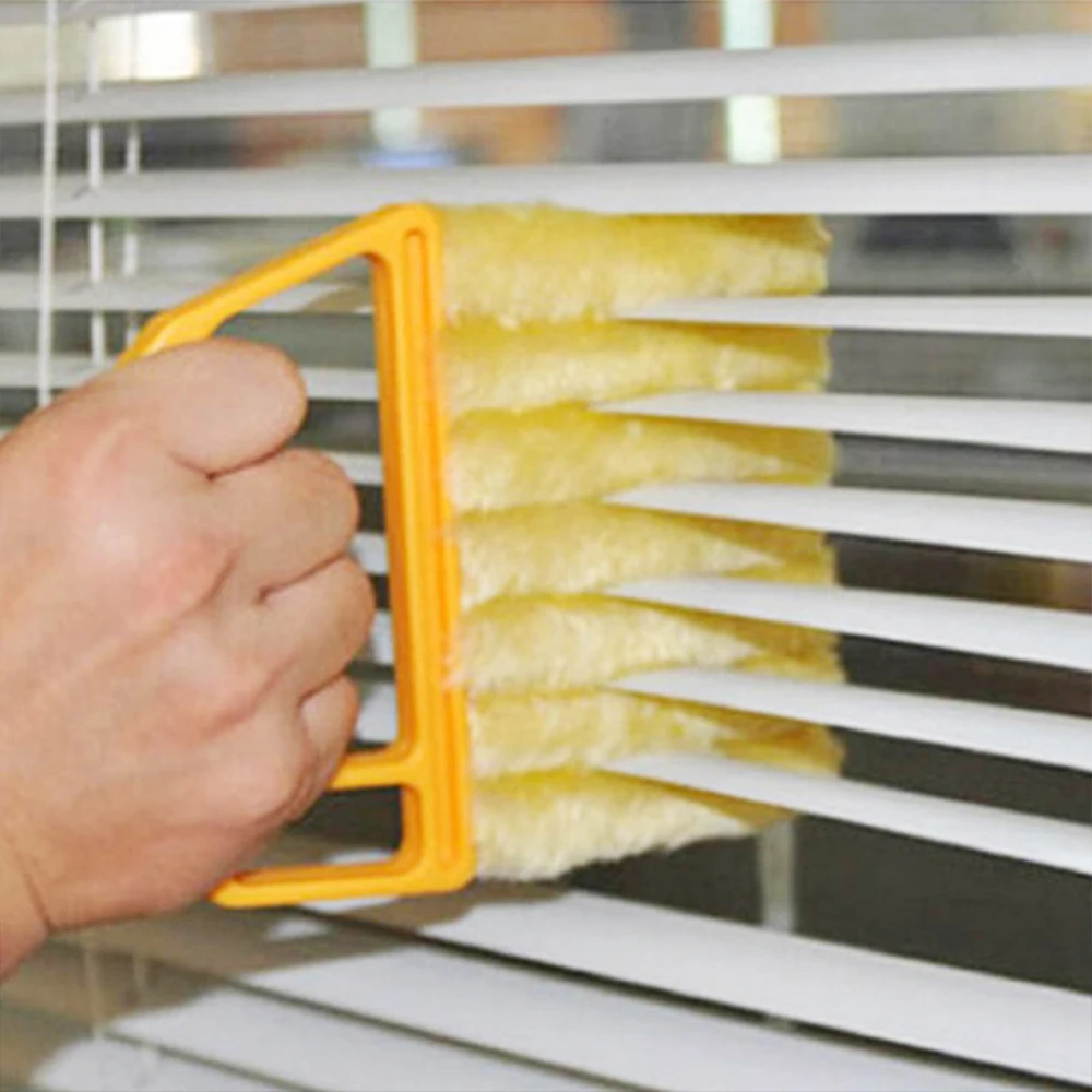 

Microfiber Window cleaning brush air Conditioner cleaner with washable venetian blind cleaning cloth