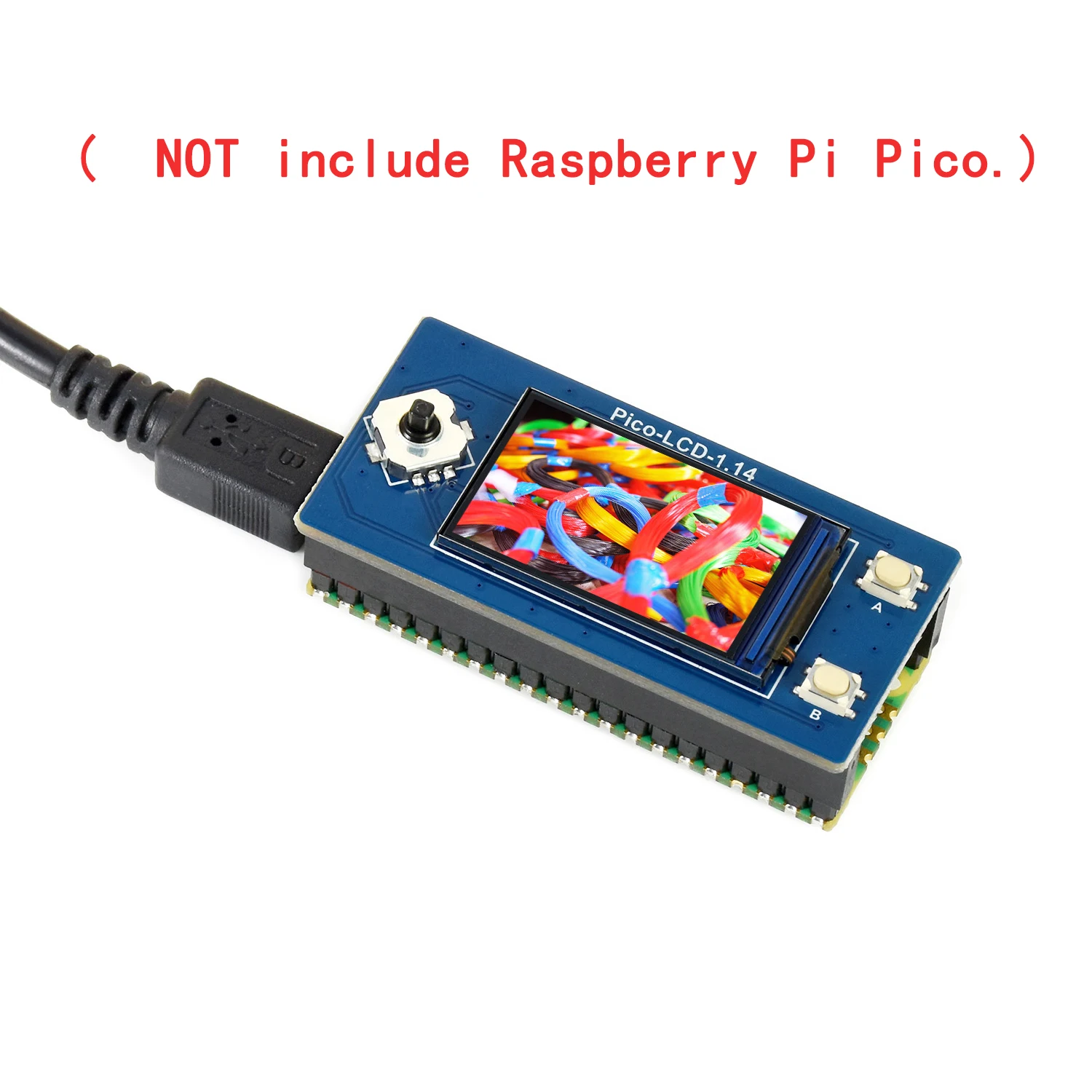 Дисплейный модуль для RPI Raspberry Pi Pico интерфейс SPI 1 14 дюйма 240X135 IPS | Компьютеры и офис
