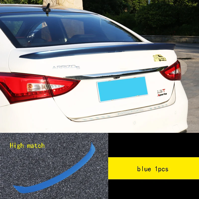 blue 1pcs Для Chery ARRIZO5 ARRIZO 5 передняя Лопата задняя губа боковая юбка хвост окружен специальным модифицированным спойлером - Цвет: blue 1pcs