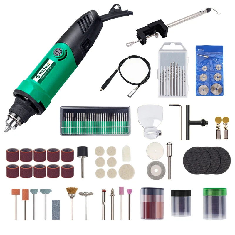 Pinkman Electric Dremel Drill Engraver Power Tool Mini Drill Rotary Tools Variable Speed Milling Polishing