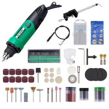 

Pinkman Electric Dremel Drill Engraver Power Tool Mini Drill Rotary Tools Variable Speed Milling Polishing