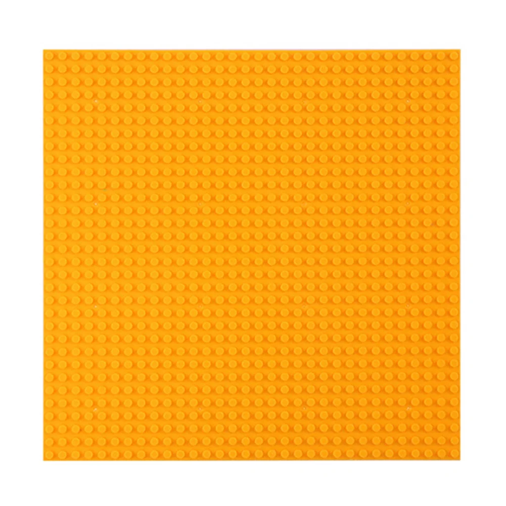 DIY опорная пластина доска шпильки совместимые строительные блоки опорные пластины горячие продажи - Цвет: style 32x32 Orange