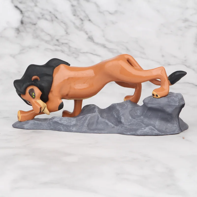 Мультфильм Лев Guard King Character Simba ПВХ Фигурки Mufasa Nala Hyenas Timon Pumbaa Sarab Коллекция