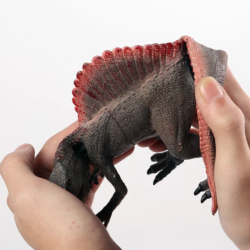 Jurassic Simulated Dinosaur Models New Style Spinosaurus High Spinosaurus Model Children Plastic Toys Decoration