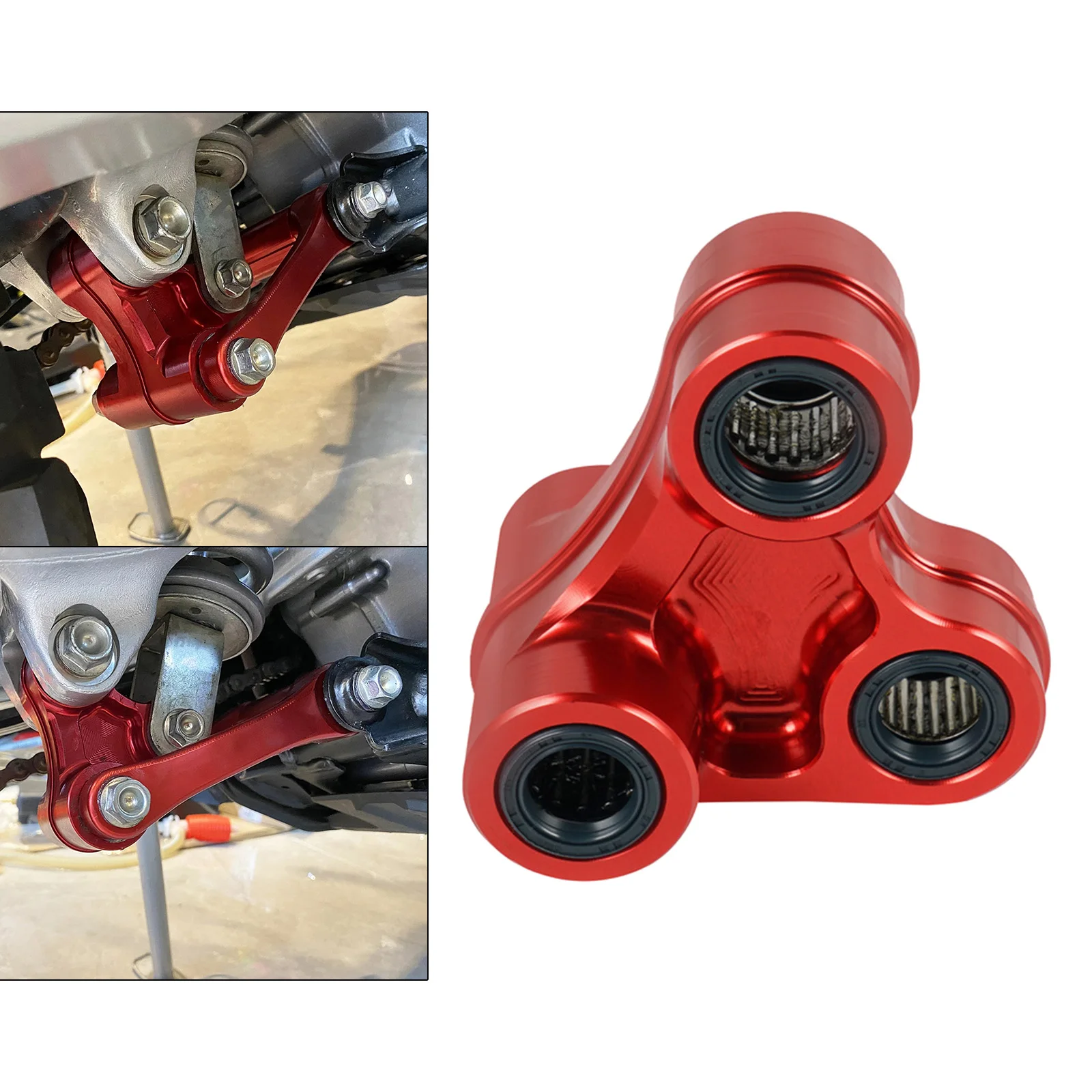 CNC Rear Shock Suspension Linkage Red Fit For Honda CRF250L Rally 2017-2020