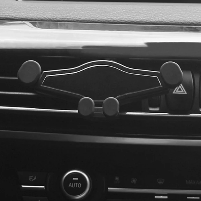 Car Phone Mount Holder Air Vent Clip Gravity Soft Silicone Smart Phone Brace YAN88