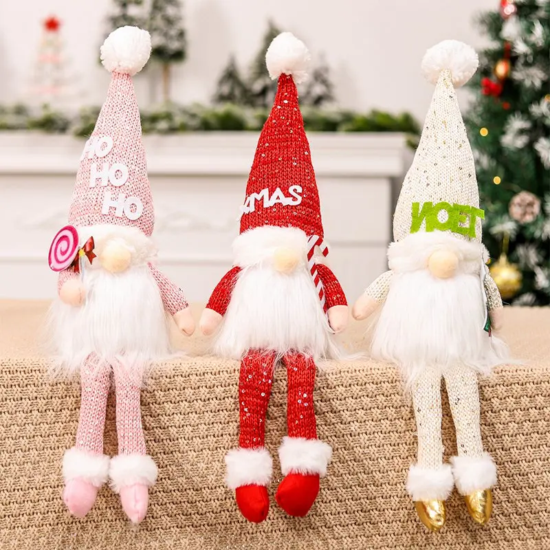 thumbnail image 2 of Muñeca navideña sin rostro con luz, decoraciones navideñas para el hogar, adorno navideño, Navidad, Navidad Natal, Año Nuevo 2022, 2 of 6