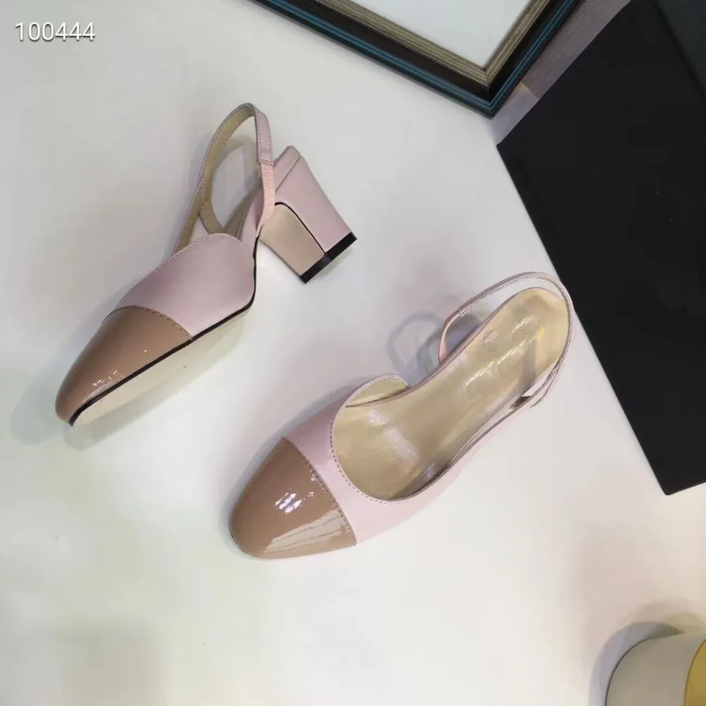 Офисная обувь; женские туфли-лодочки на каблуке; коллекция года; Роскошные брендовые дизайнерские туфли-лодочки; женские тканевые кожаные сандалии; женская обувь на шнуровке