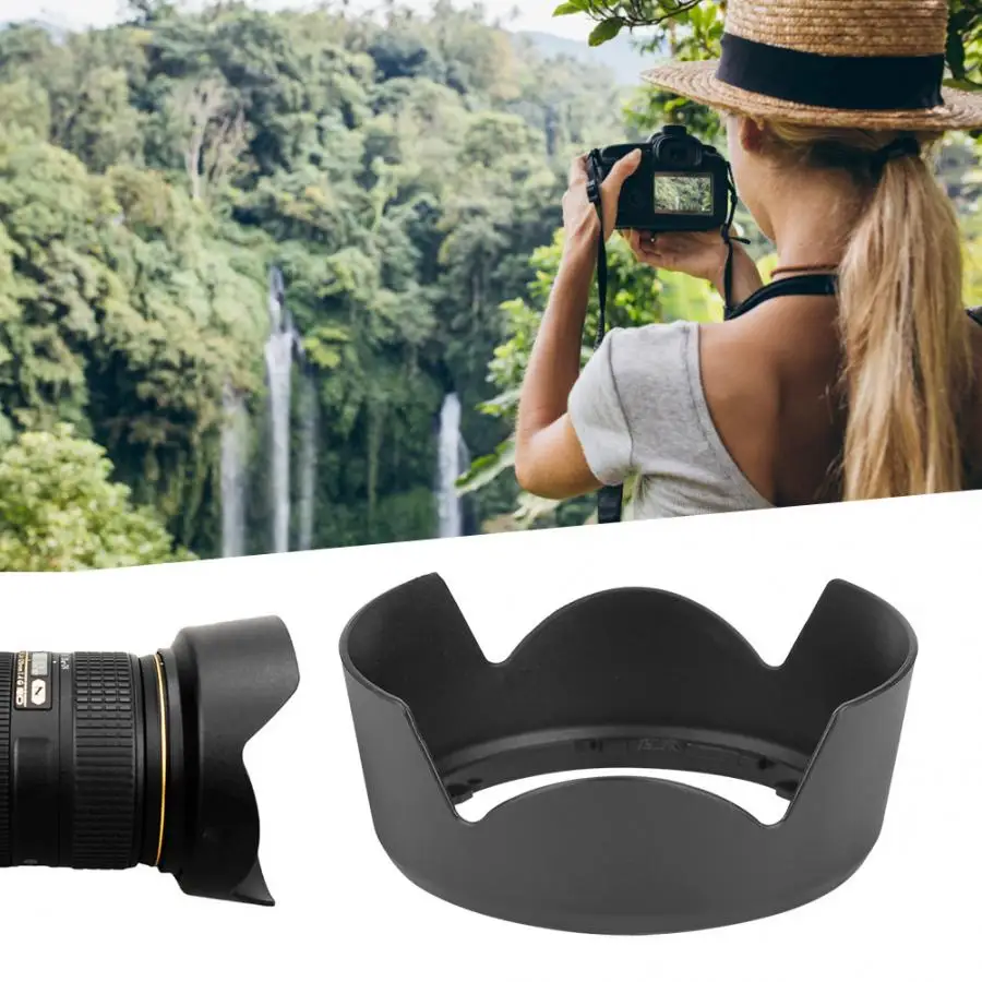 Новая HB-69 бленда для объектива камеры для Nikon AF-S DX18-55mm f/3,5-5,6G VR