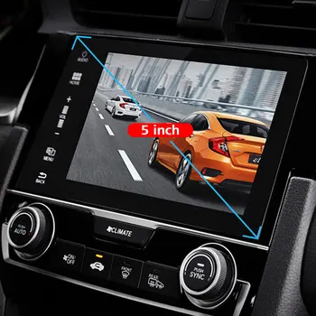 

5inch 9H Car DVD Protective Films Mp5 Tempered Glass Skins GPS Screen Protector Anti-Fingerprint Navigation Clear