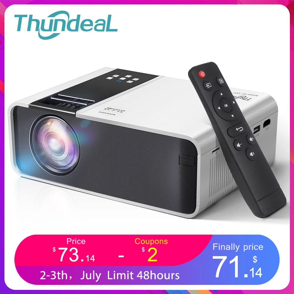ThundeaL Мини проектор TD90 HD 1280 x 720P пикселей LED Android Wi Fi проектор для дома 3D HDMI кинопроектор|Проекторы для домашнего кинотеатра| | АлиЭкспресс