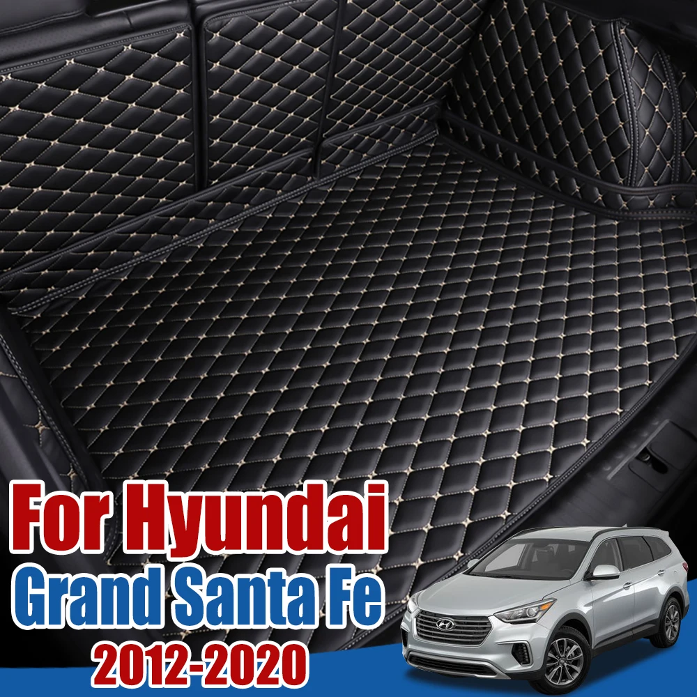Коврик для багажника автомобиля Hyundai Grand Santa Fe XL 2020 2019 2018 2017 подкладка груза под
