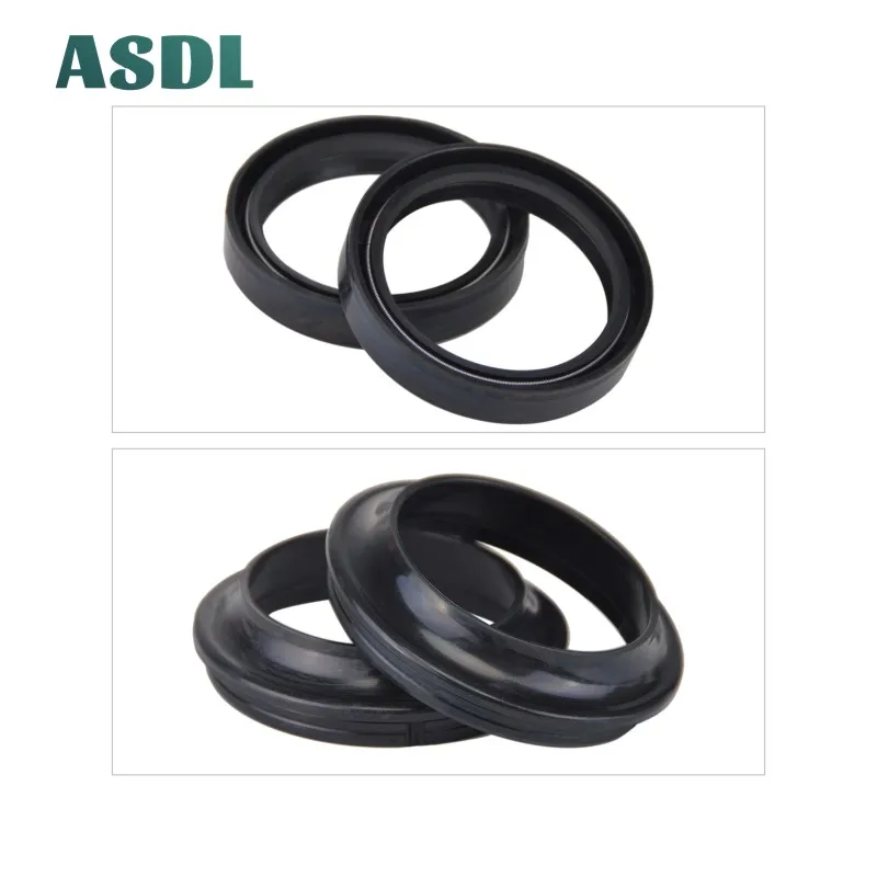 46x58x11 / 46X58 Motorcycle Front Fork Damper Oil Seal and Dust CR250 125 500R KX125 250 500 (46*58*11) #c | Автомобили и