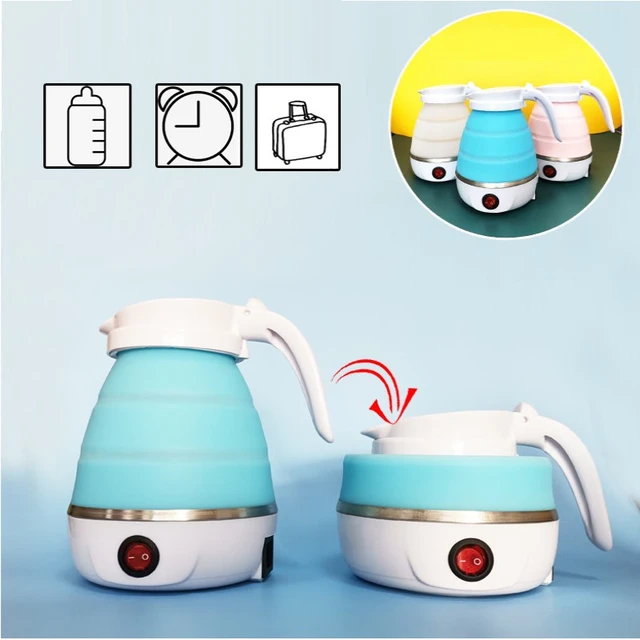 Bouilloire Électrique Portable En Silicone, Petit Format, Pliable, Pour La  Maison Et Les Voyages, Avec Isolation Thermique - Carafes D'eau - AliExpress