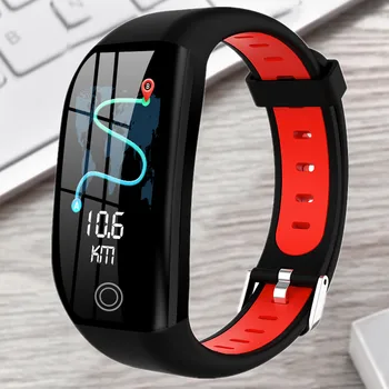 

Upgraded F21 Smart Bracelet GPS Distance Fitness Activity Tracker IP68 Waterproof Blood Pressure Watch Sleep Monitor Smart Band
