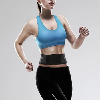 

Back Belt Adjustable Support Wasit Support Brace Compression Tummy Control Pelvis Correction Pain Relief Pull Strap Gym Sports