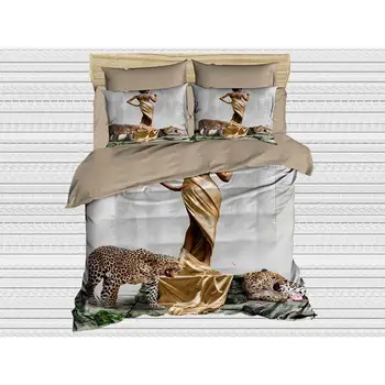

Best Class Digital Printed 3d Double Personality Duvet cover set Miss Pars