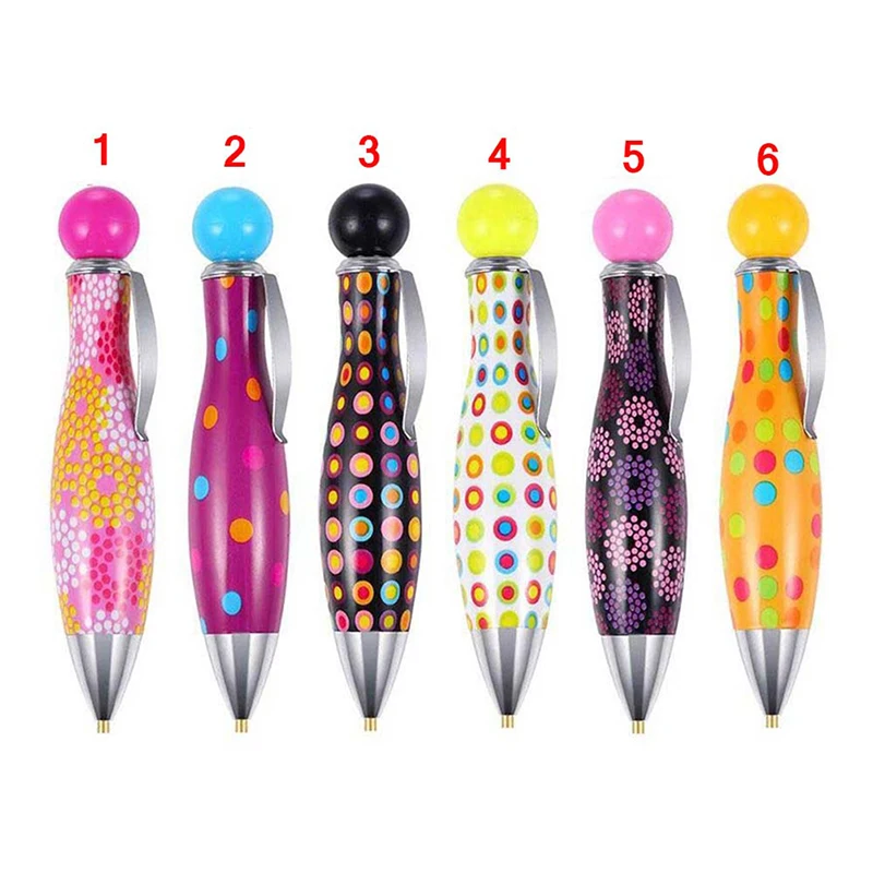 1PCS Magnifying Glass Diamond Painting Tool Luminous Point Drill Pen Magnifying Glass Luminous Lighting Sticker Drill Tool 
