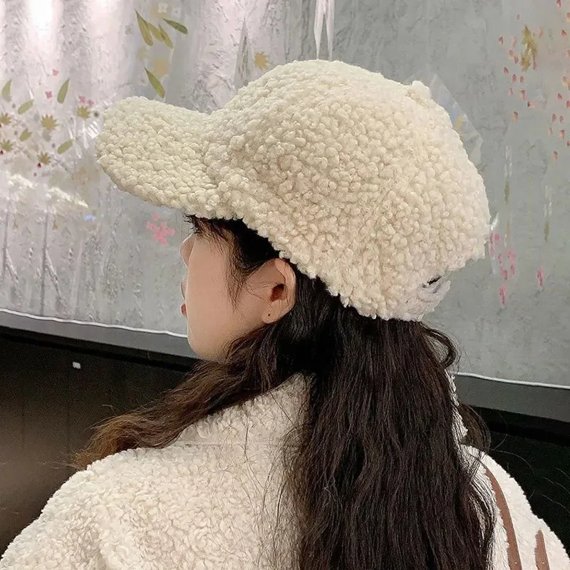 Berretto da Baseball peloso da donna urgraphic moda donna cappelli Casual  caldi invernali cappello da papà regolabile - AliExpress Apparel Accessories