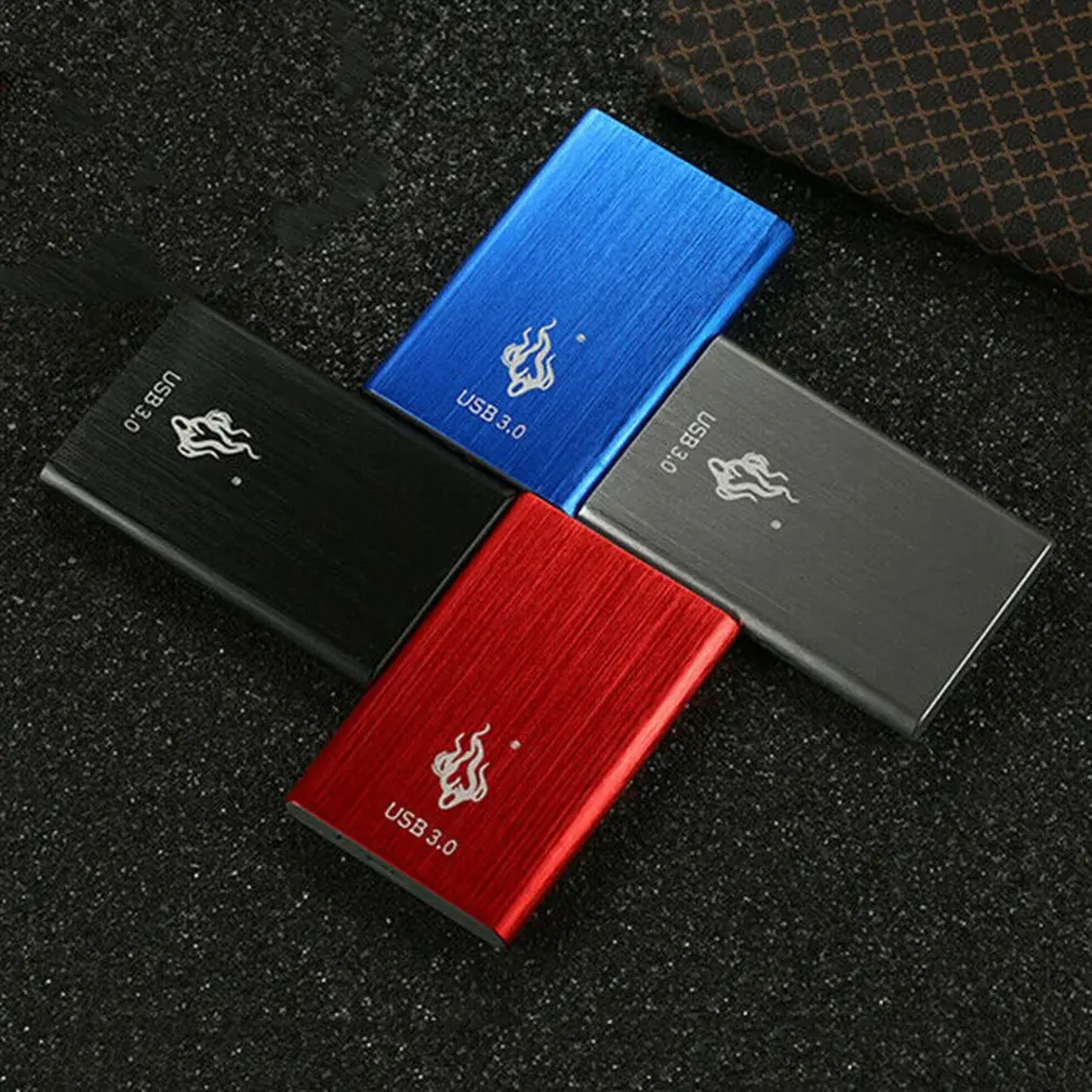 USB 3,0 2 ТБ 1 ТБ внешний жесткий диск HDD 2,5 ''Подходит для ПК, Windows портативный 500GB 1 ТБ 2 ТБ мобильный диск