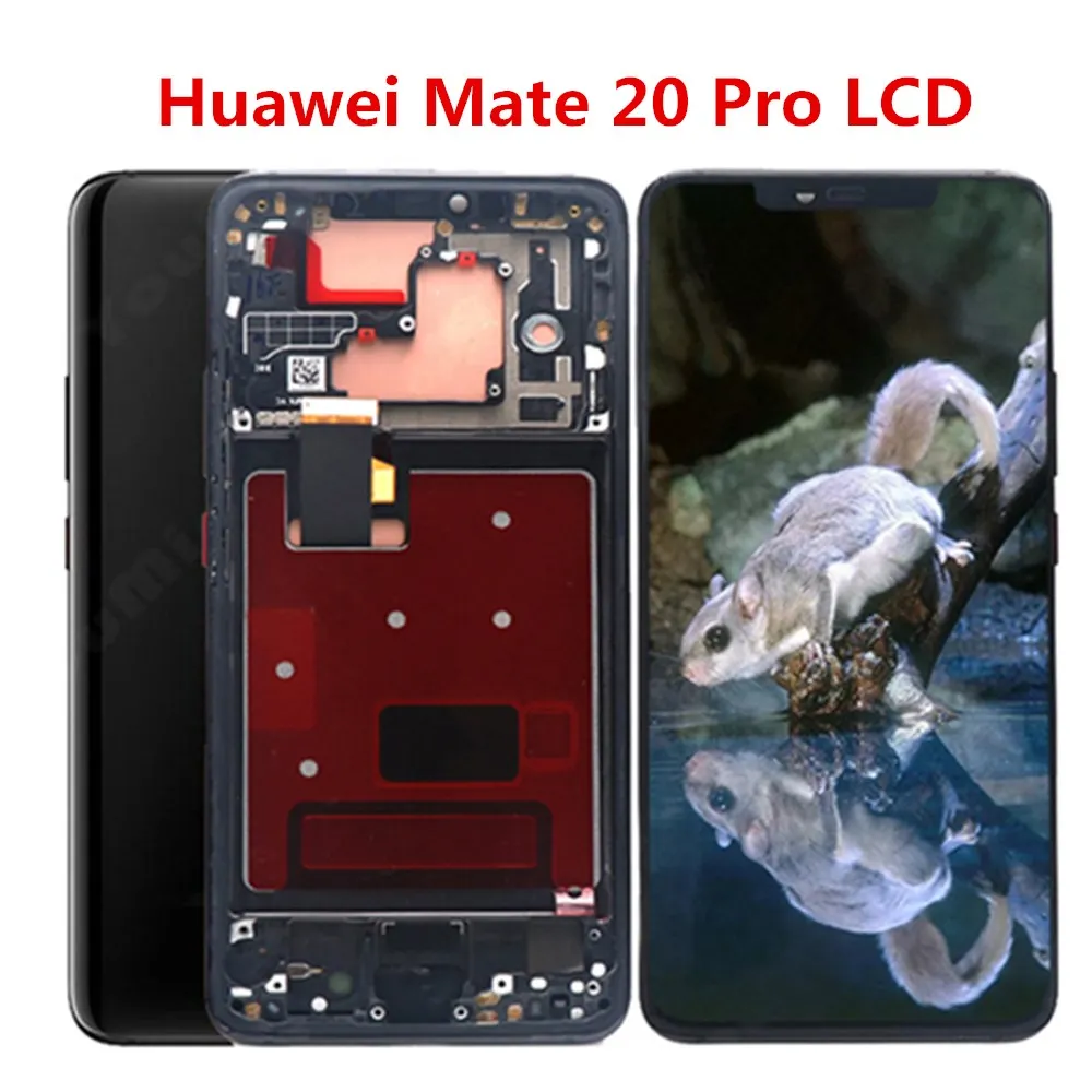 OEM дисплей для Huawei Mate 20 Pro ЖК MATE20 PRO сенсорный экран + отпечаток пальца с